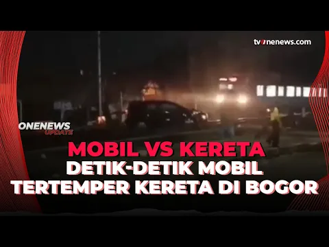 Mobil Tertabrak Kereta di Bogor, KAI Tuntut Ganti Rugi Pengemudi