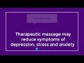 What are the Benefits of Therapeutic Massage Avant Garde Total Wellness Centers