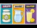 Solute Solvent and Solution what is a Solution Definition Difference