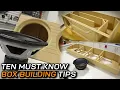 GET BETTER BASS 10 Subwoofer Box Building Tips