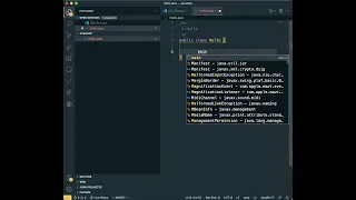 Getting Started with Java in VS Code Mac OS Creating Hello world Java in VS Code Mac OS