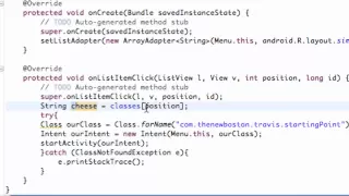 Android App Development Tutorial 21 Finishing ListActivity