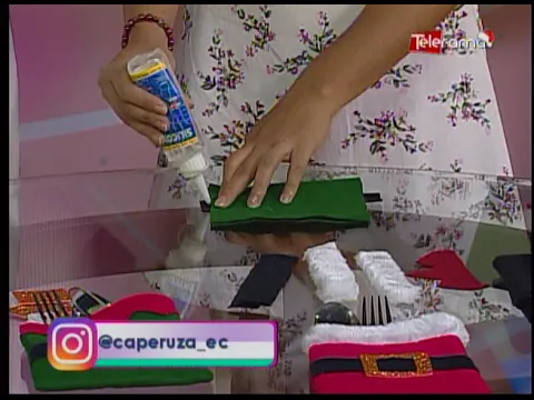 Aprenda a realizar servilleteros navideños
