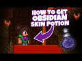 How to make Obsidian Skin Potion in Terraria