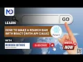 How to Make a Search Bar with React with API Calls learn about React Microcode Software