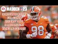 Madden NFL 23 - 2023 Draft Class