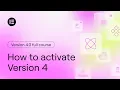 Editor version 4 0 Setting up
