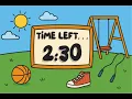 2 Minute 30 Second Recess Timer Fun Classroom Countdown for Kids