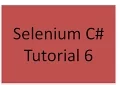 Selenium C Tutorial 6