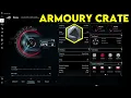 How to Use ASUS ROG Armoury Crate Review
