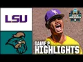 LSU Tigers vs Coastal Carolina Men s College World Series Game 2 ESPN College Baseball