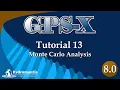 GPS-X Tutorial 13 Monte Carlo Analysis