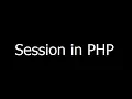 017 - Session in PHP