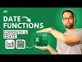 Date Functions 5 How to use EOMONTH and EDATE Kunaal Naik