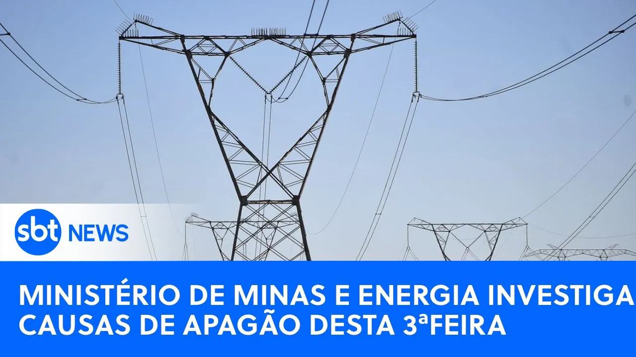 ????SBT News na TV:Minas e Energia investiga apagão desta 3ª; Petrobras reajusta o preço do combustível