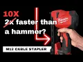 Milwaukee M12 Cable Stapler Review