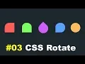 Square to Circle Rotate Loading Animation with Multiple Colors 03