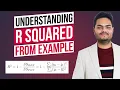 Understanding R Squared From Example R Squared clearly explained