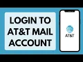 How To Login To AT T Account ATT Email Login 2026 Full Tutorial