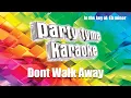 Jade - Don't Walk Away (Karaoke Version)
