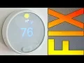Nest thermostat blinking green light non-responsive FIX
