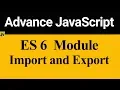 Module Import Export in JavaScript Hindi
