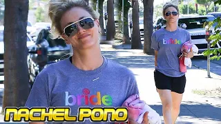 Kaley Cuoco rocks a bride T-shirt to yoga in Los Angeles