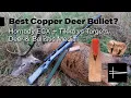 Best Free Deer Bullet Hornady ECX Tikka Ballistic Media Test and Red Deer