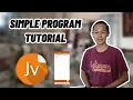How to make a Simple Program Using JvDroid Application PIERRE PAOLO