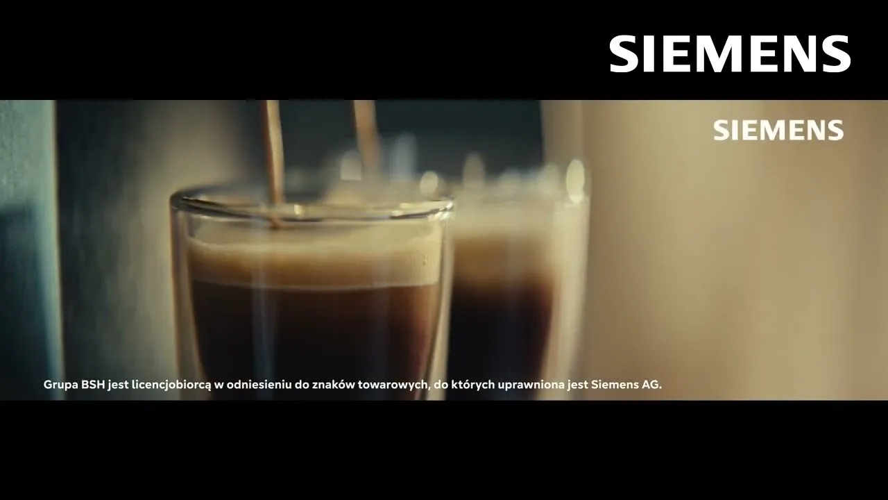 Siemens Home Polska — Siemens - Coffee Machines (YouTube video ad)