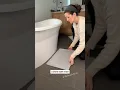Cleaning hacks does the hygienic stone bath mat work
