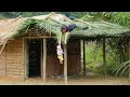 Download Lagu Single mother   completing the house wall with bamboo Happy home ll ly ca