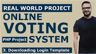 Online Voting System Project in PHP with source code Login Template PHP Mini Project