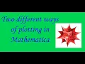 Plotting with Mathematica