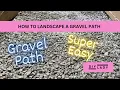 How to Make a Gravel Path The Easiest and Cheapest Way