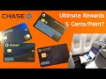 Chase Ultimate Rewards Points How to Maximize the Value How I Redeemed at 4 Cents per Point