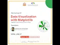 9th workshop Data Visualization with Matplotlib 30 days Data Science Workshop