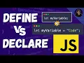 JavaScript Variables With And Without An Initial Value Javascript for Beginners