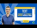Excel TEXT Function Demystified - Format Dates Numbers More