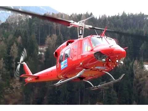 Download MP3 Bell 212 Twin Huey engine start and take off from Karres Heli Austria base