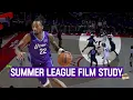 Utah Jazz Summer League Film Study Darryn Peterson Ace Bailey Cody Williams