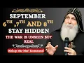 Download Lagu WARNING TO ALL CHOSEN ONES: THIS IS WHY YOU MUST BE SILENT ON THE 6, 7th and 8th OF SEPTEMBER
