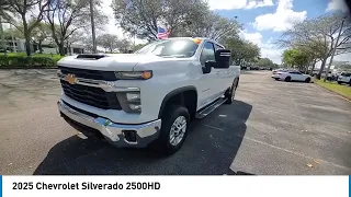 2025 Chevrolet Silverado 2500 near me Pembroke Pines Davie Sunrise Plantation Fort Lauderdale