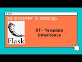 Template Inheritance Web development in Malayalam with Python Flask