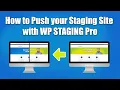 How to Push your WordPress Staging Site with WP STAGING PRO