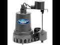 Sump Pump Superior Pump 92372 What s in the box