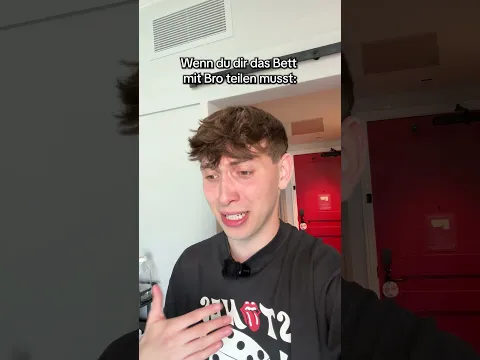 Wenn du dir das Bett teilst 😂