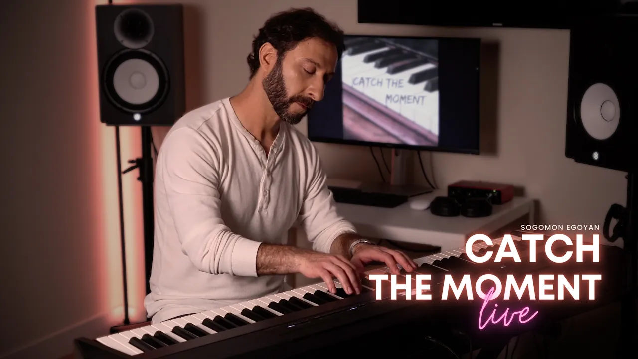 Catch the Moment – Calming Live Piano Performance by Sogomon Egoyan