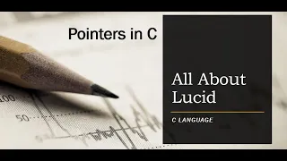 pointers in C part 8