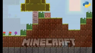 I made 2d minecraft in Python